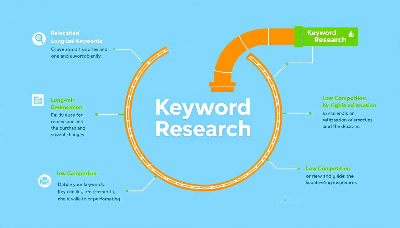 Keyword research techniques for plumbing SEO.