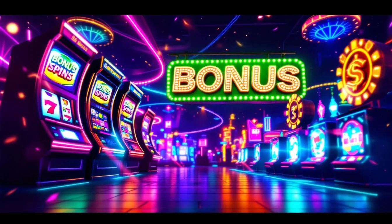 Exclusive bonus spins codes offered by various online casinos.