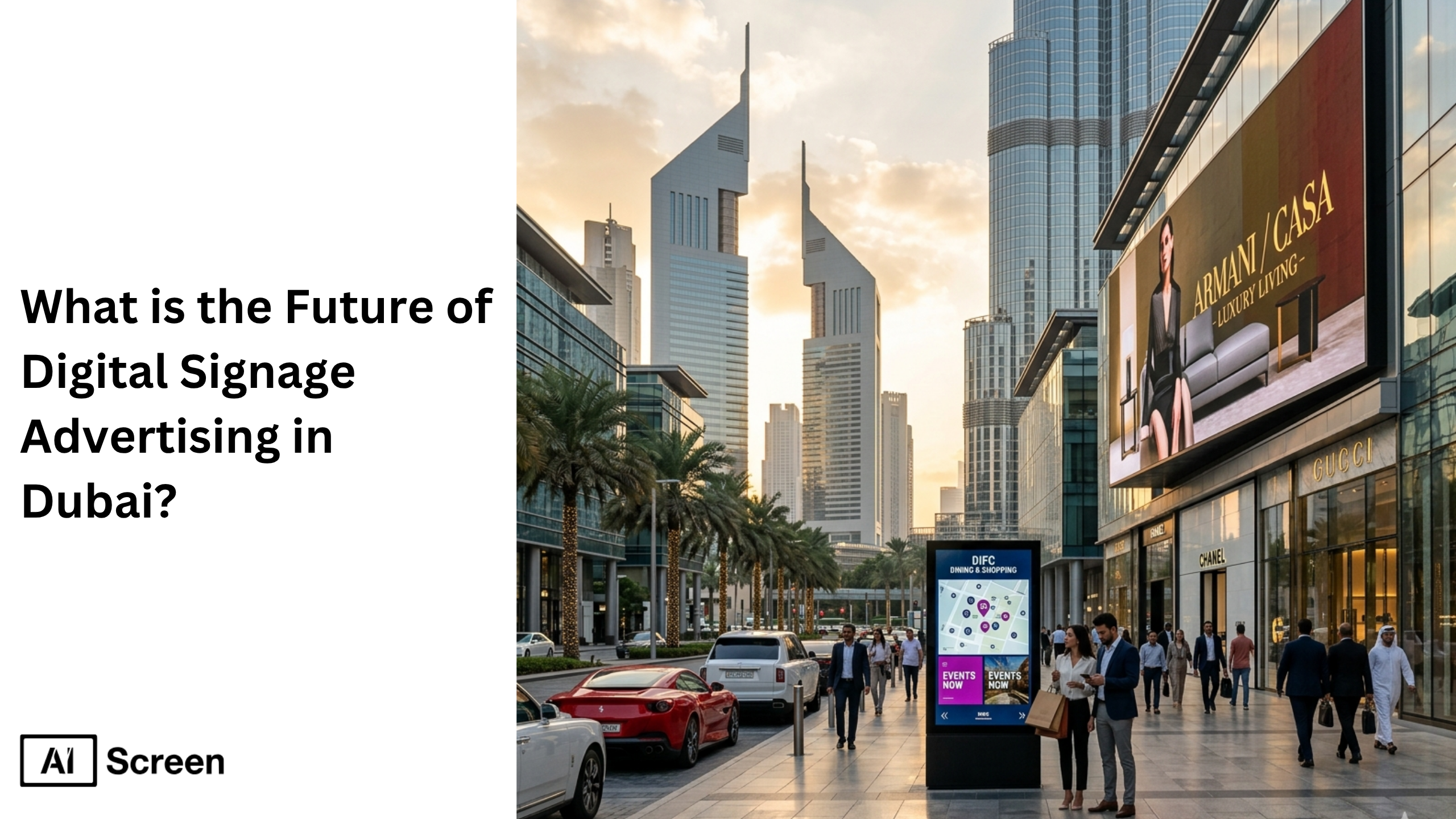What is the Future of Digital Signage Advertising in Dubai? 1 digital signage in dubai and its impact on advertising