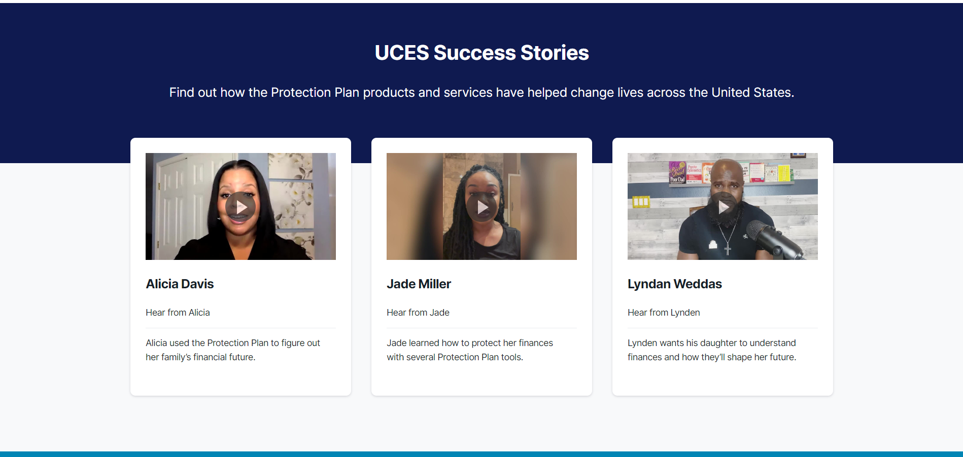 UCES Success Stories
