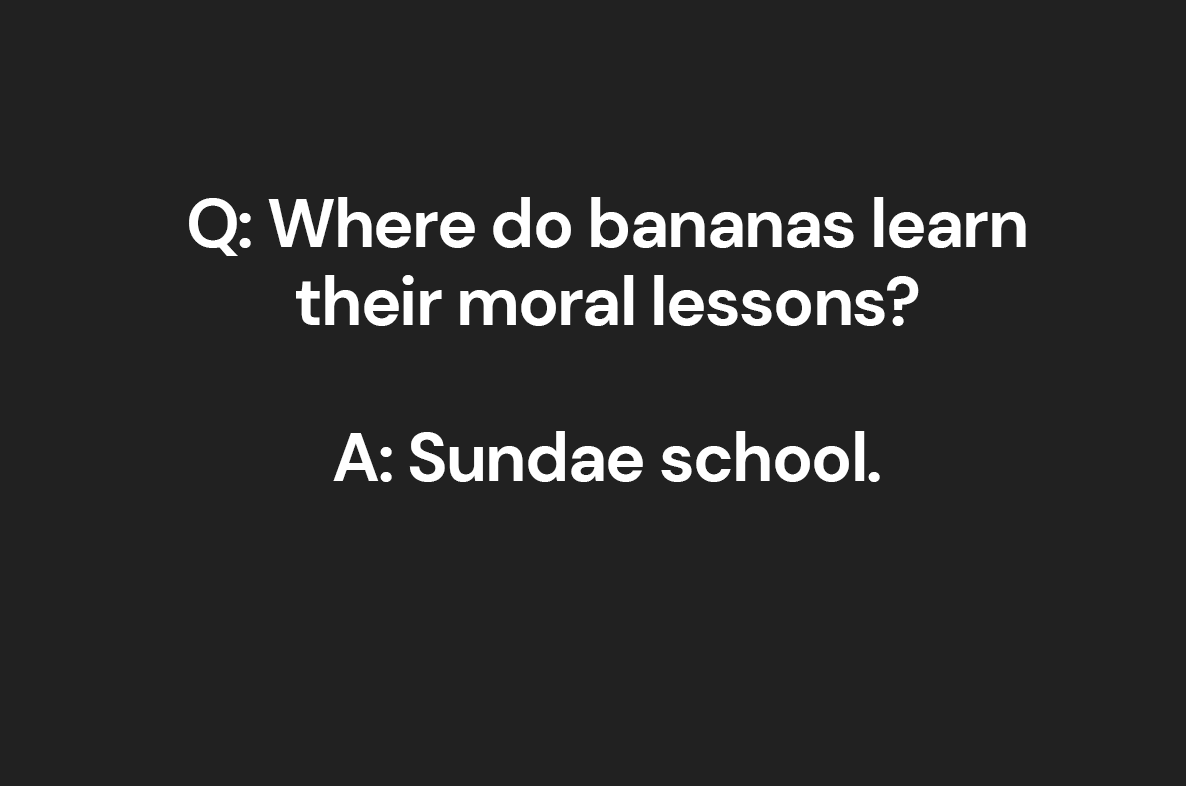 banana puns