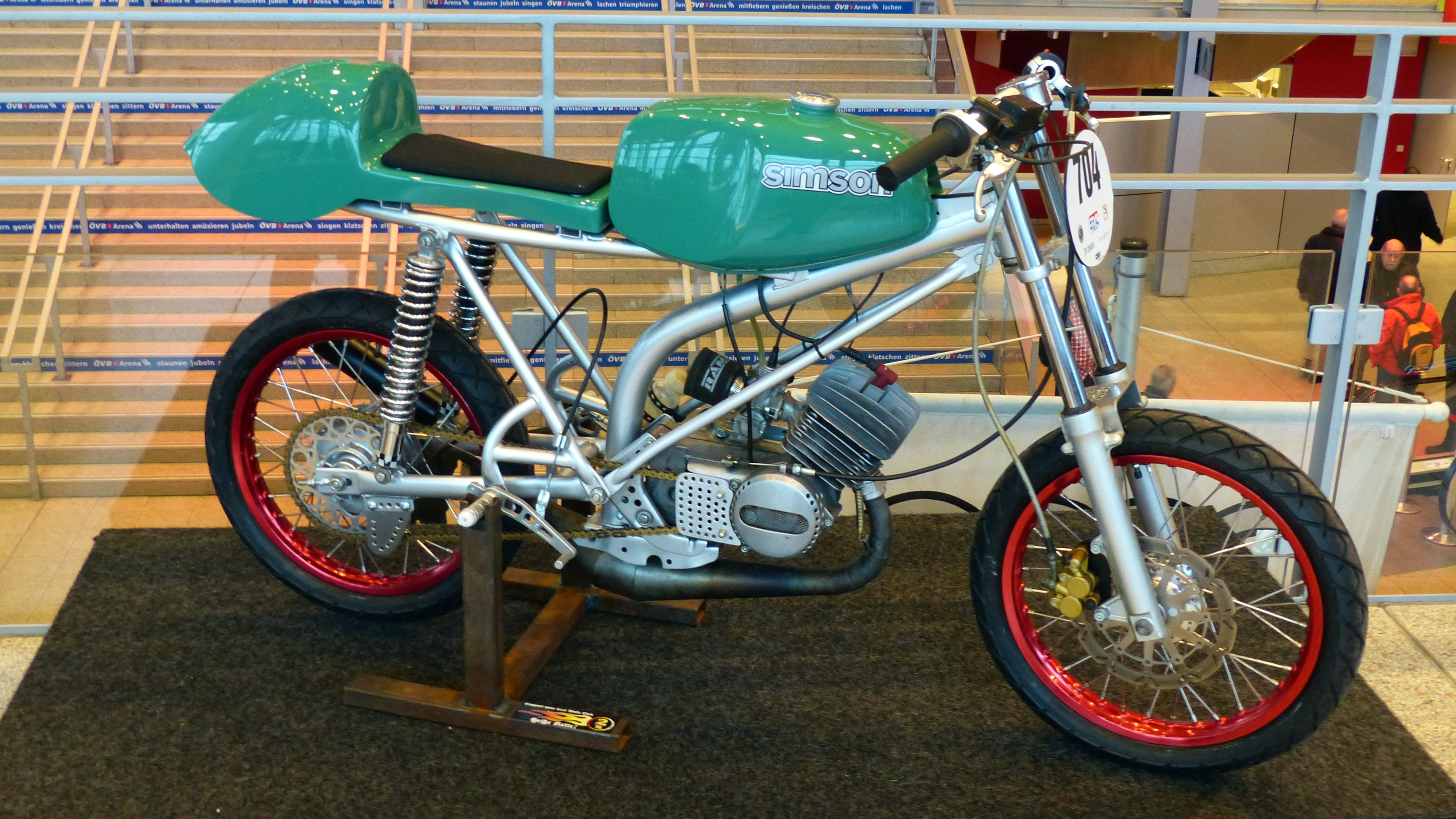 Bike chopper motorizada. Foto de formulário PxHere.