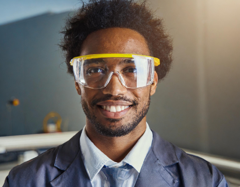 safety glasses vs safety goggles - worn safety spectacles - increase safety