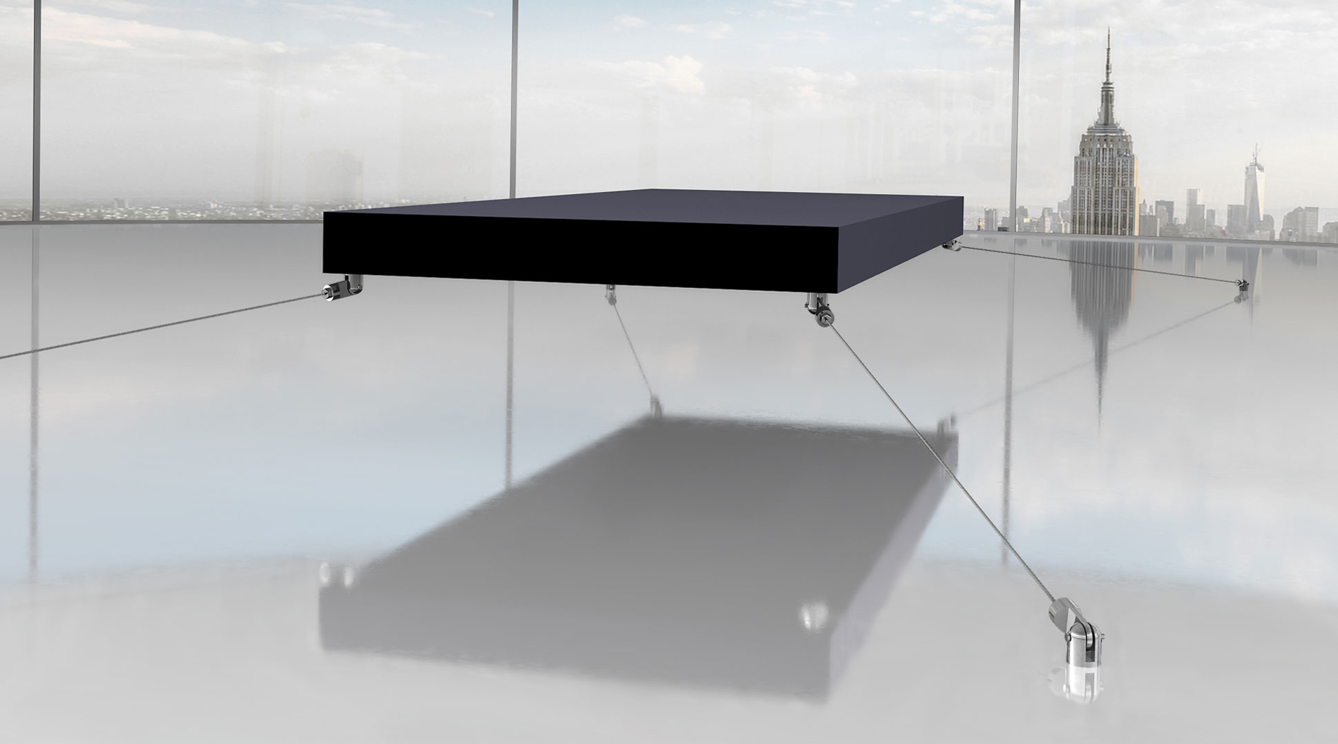 Magnetic Floating Bed | Photo from dornob.com | https://dornob.com/wp-content/uploads/2010/09/floating-bed.jpg