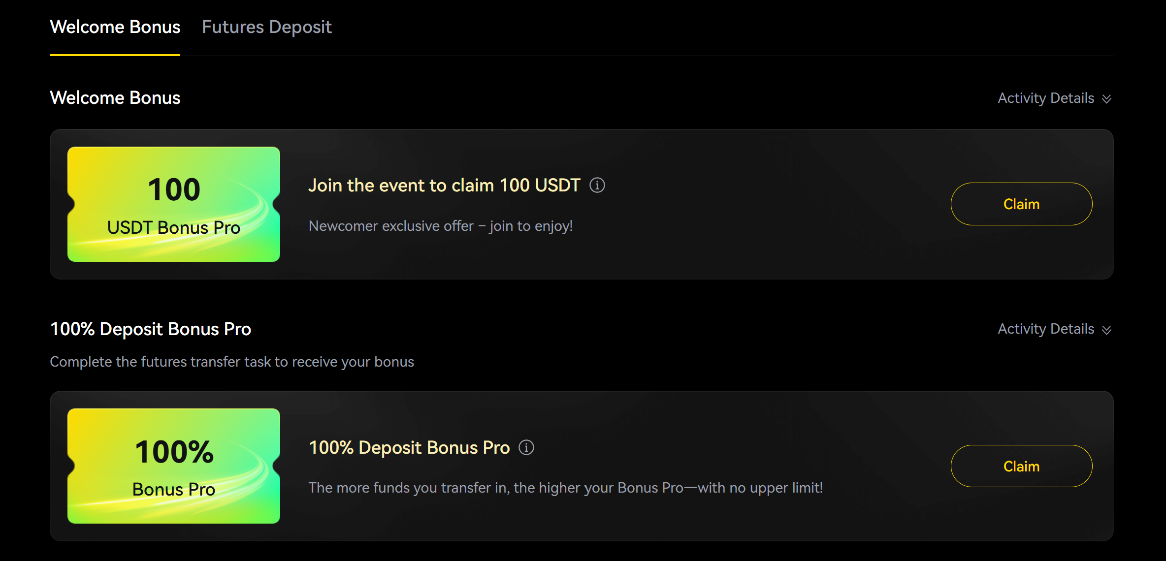 LBank Deposit Bonus