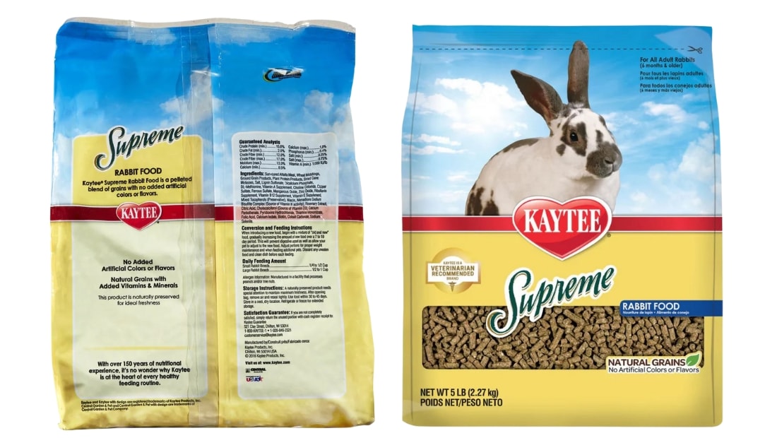 kaytee supreme rabbit food