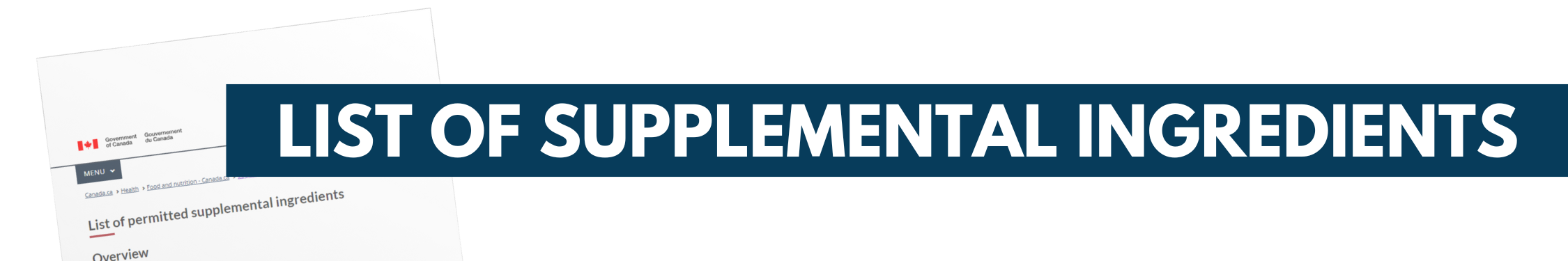 supplemented foods, supplemented ingredients, supplemented foods regulations, supplemented foods caution identifier, list of permitted supplemented ingredients, 