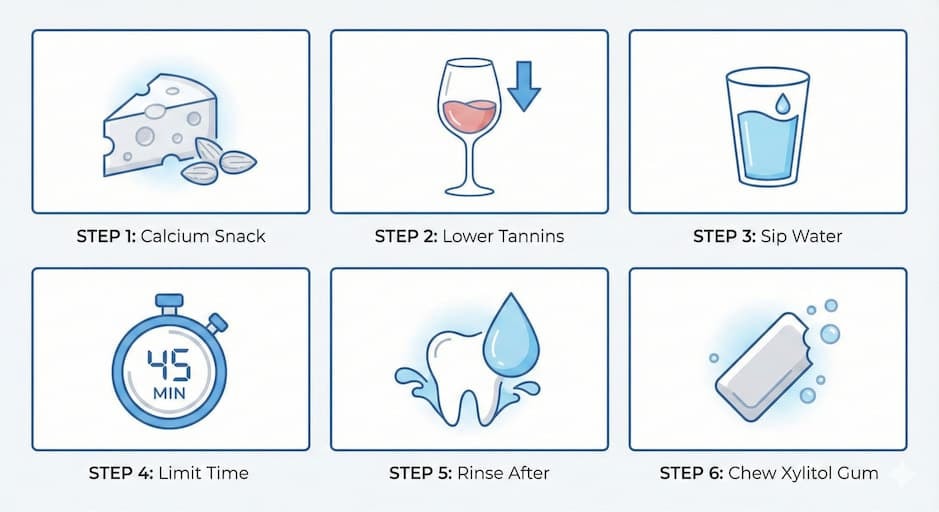 How Can You Protect Enamel Before Drinking Red Wine