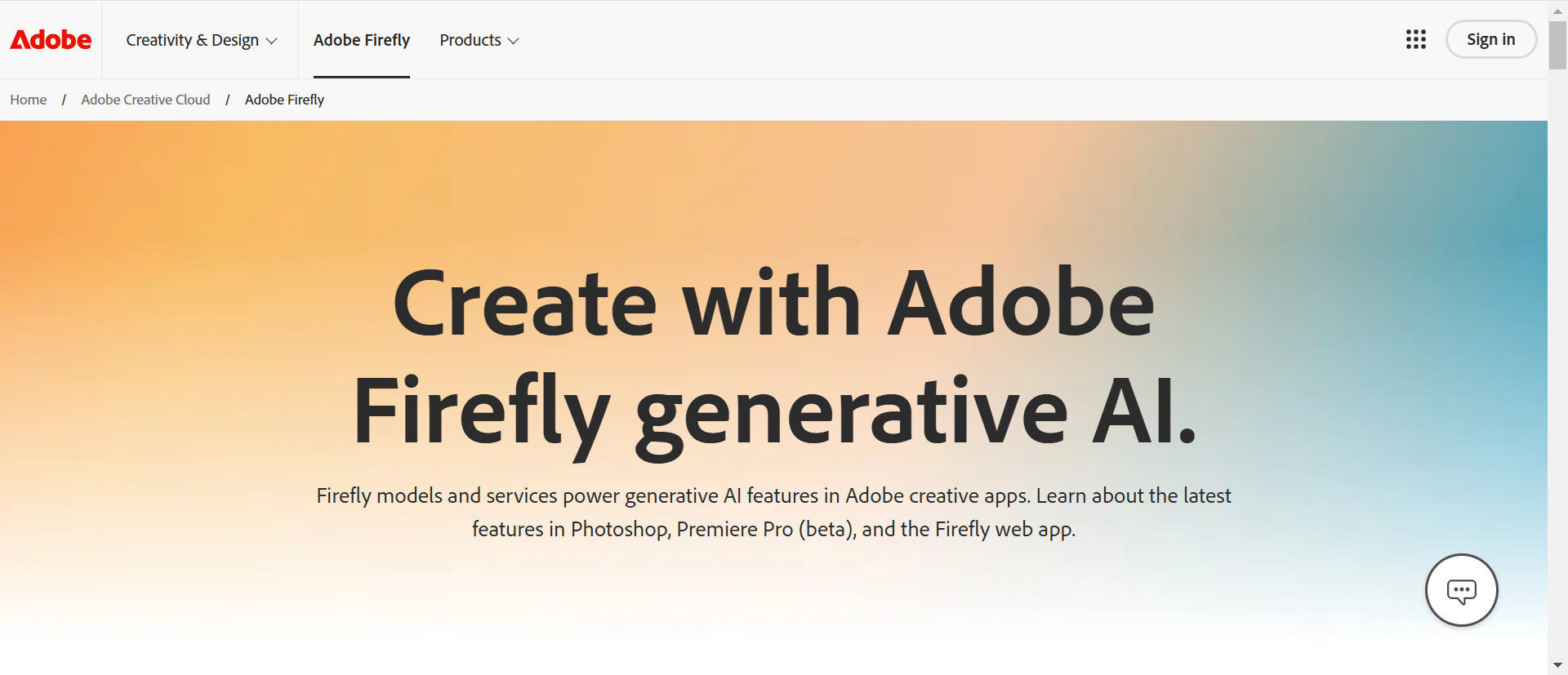 Adobe Firefly