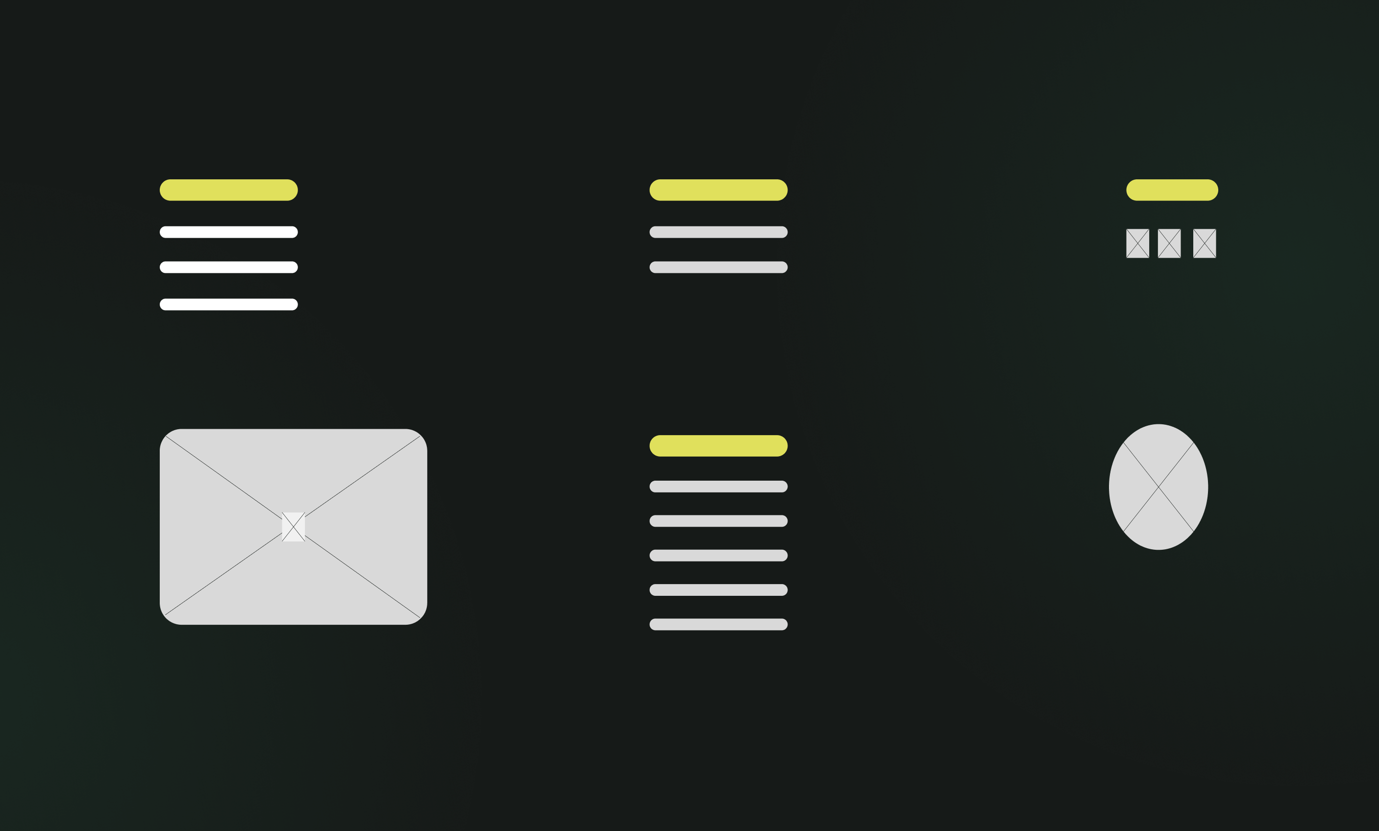 Grafik eines optimierten Footers mit Logo, Google Maps Karte, wichtigen Links, Socials und dem Logo