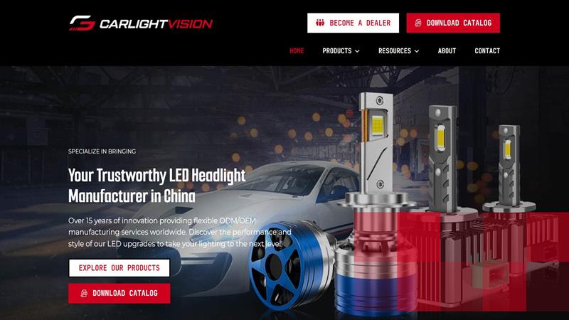 Carlightvision home page