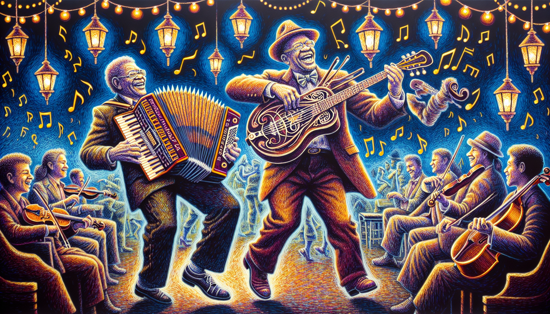 Influential Figures in Zydeco and Cajun Dance