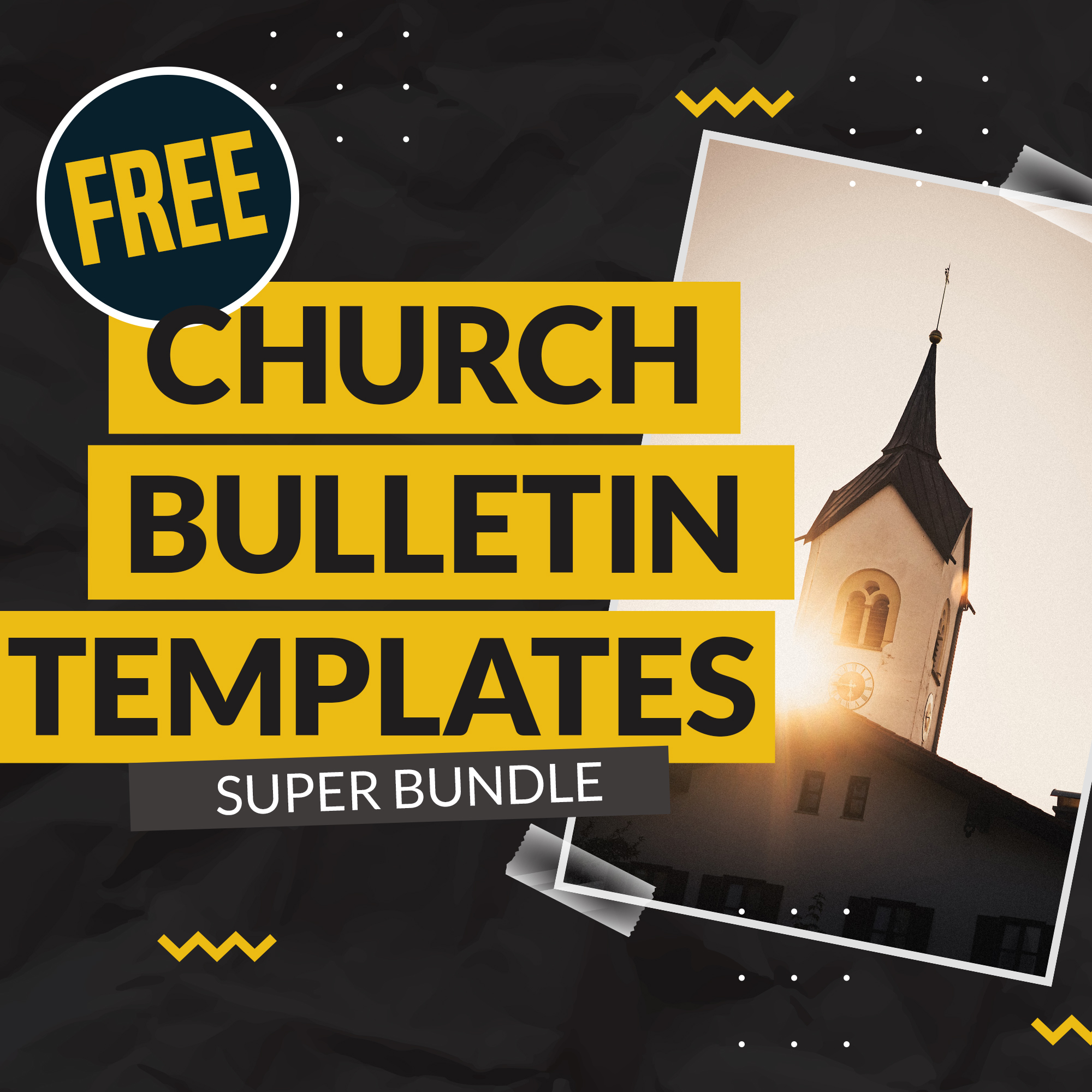 10 Powerful Ideas for Your Church Bulletin Templates - REACHRIGHT