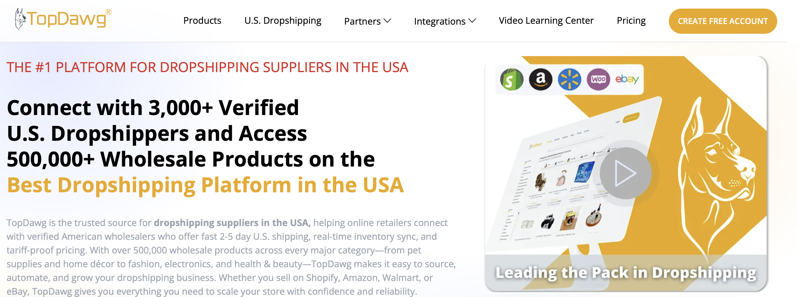 best dropshipping suppliers - topdawg
