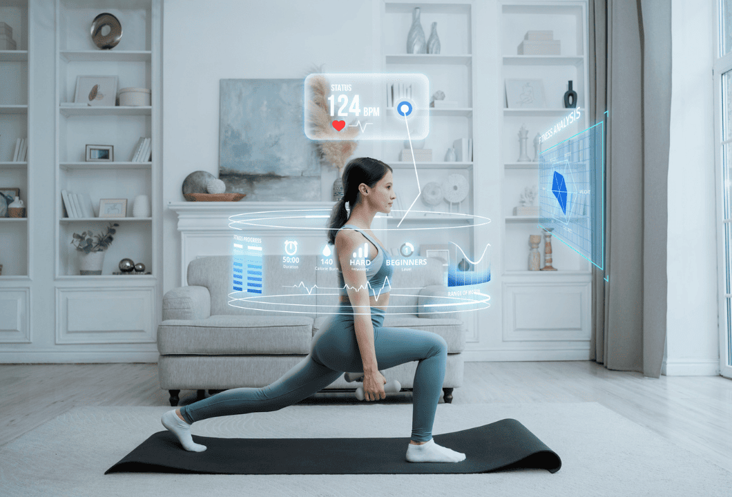 Welcher Fitnesstracker Passt Zu Mir? Die Entscheidungshilfe, Die Du Wirklich Brauchst! 27 Fitness-tracker frau beim home fitness