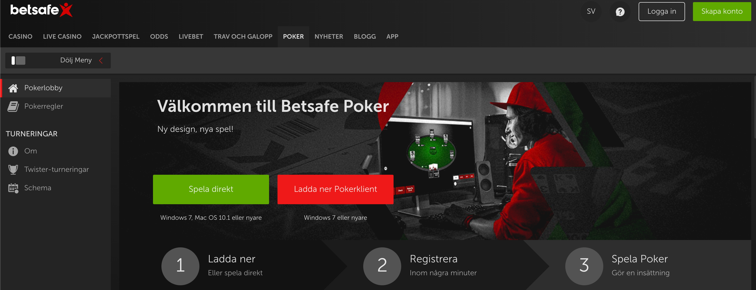 Betsafe Poker