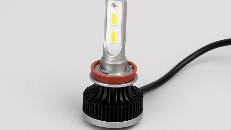 An LED headlight