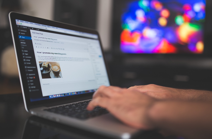 Start writing and publishing blog posts