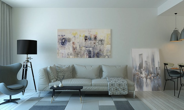natural light, room, light, white walls