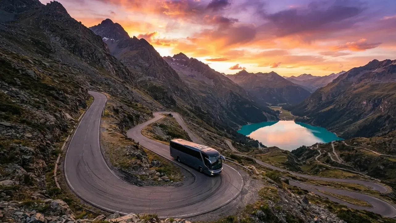 Comparing flight and overland onward routes from Chile