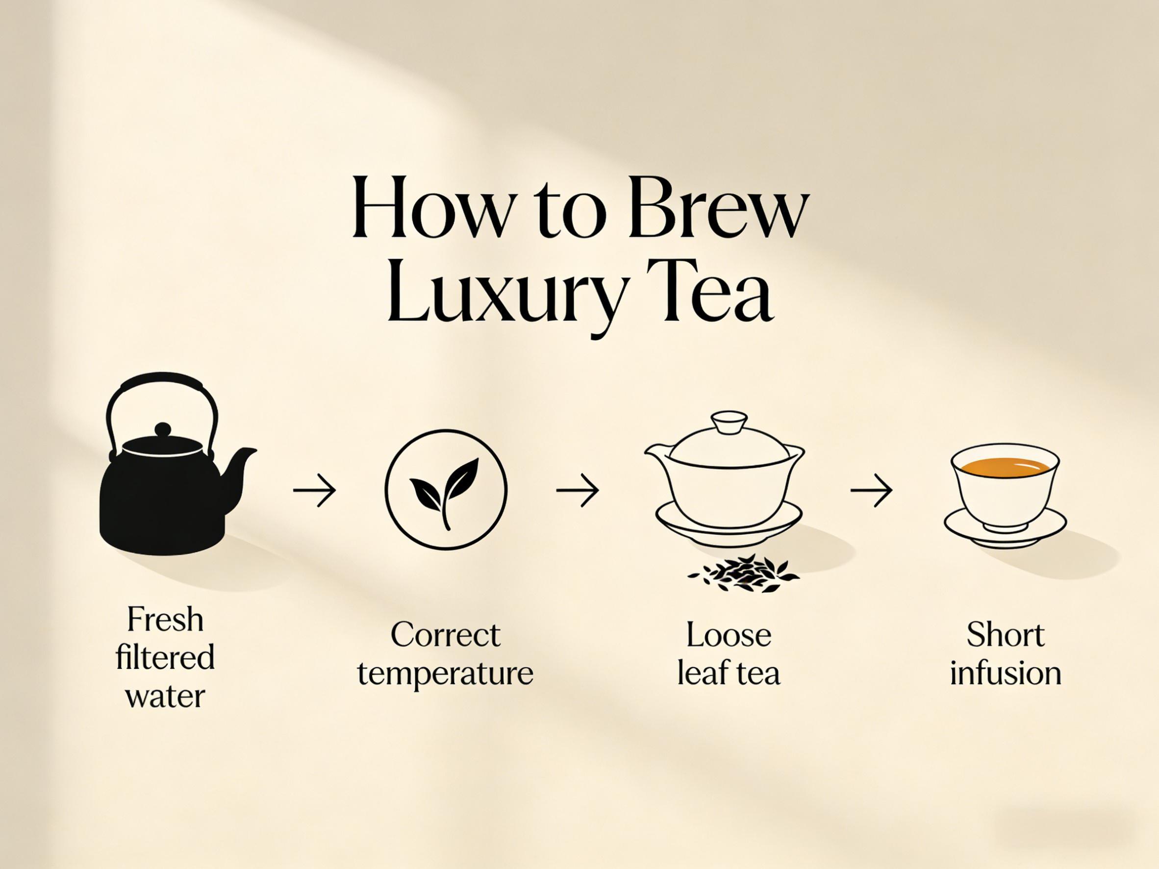 How to Brew Luxury Tea