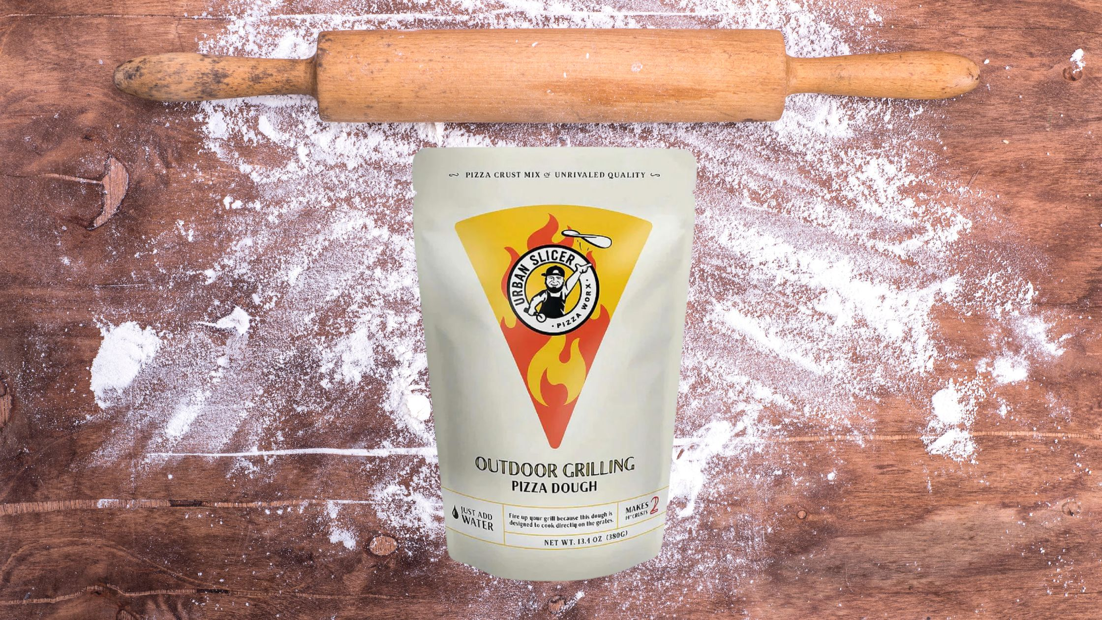 Urban Slicer Outdoor Grilling Pizza Dough - 13.4oz