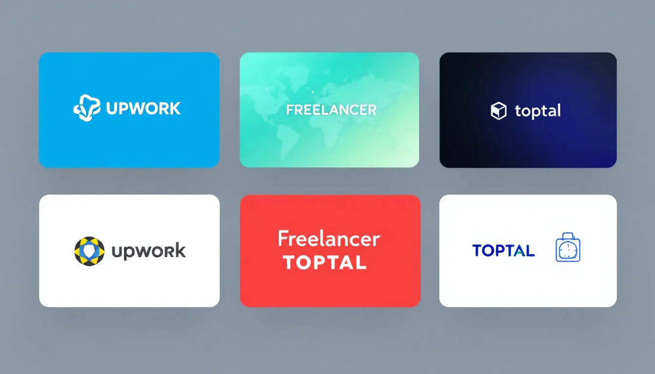 A visual representation of popular platforms to hire offshore PHP developers.