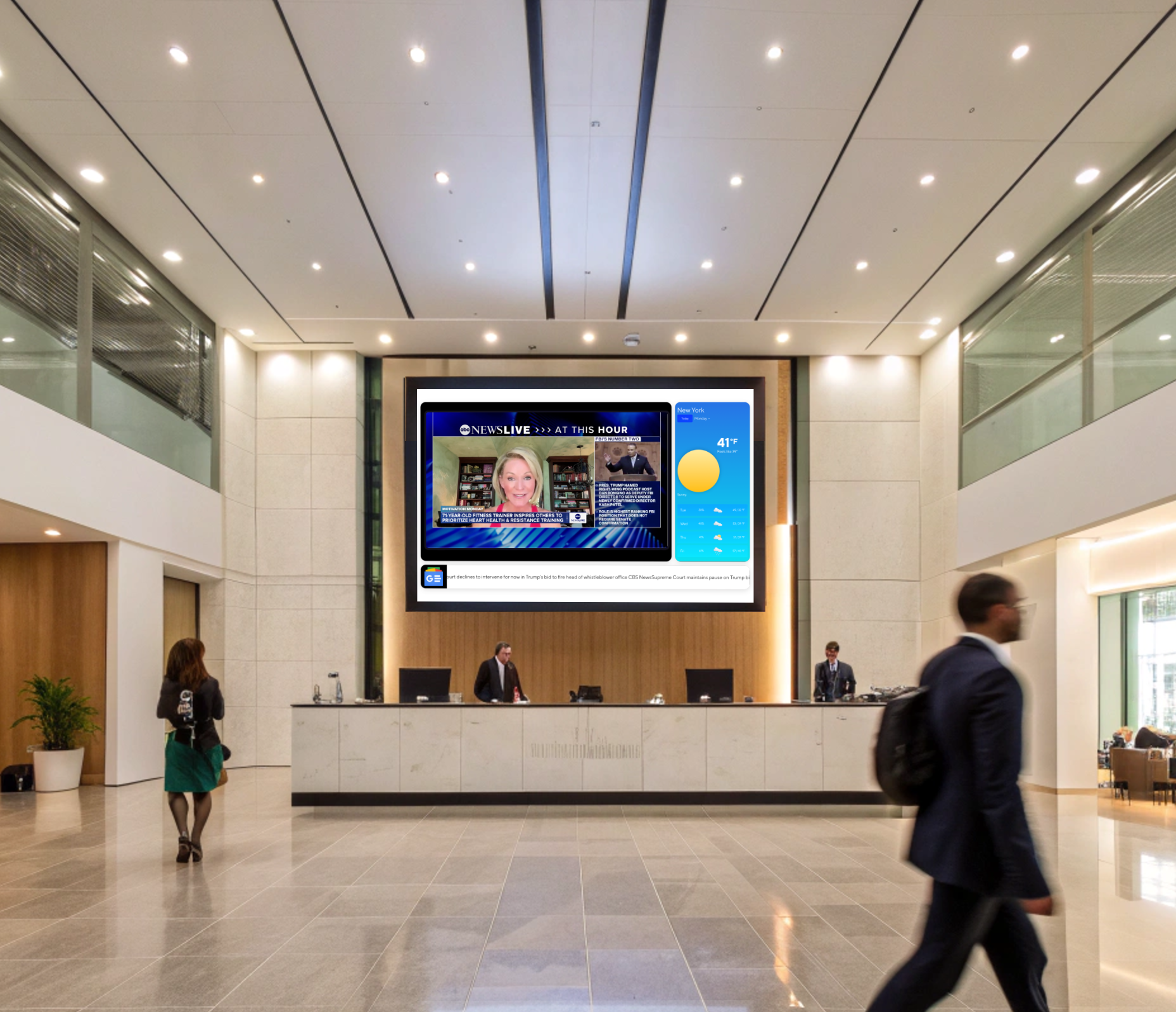 social media walls