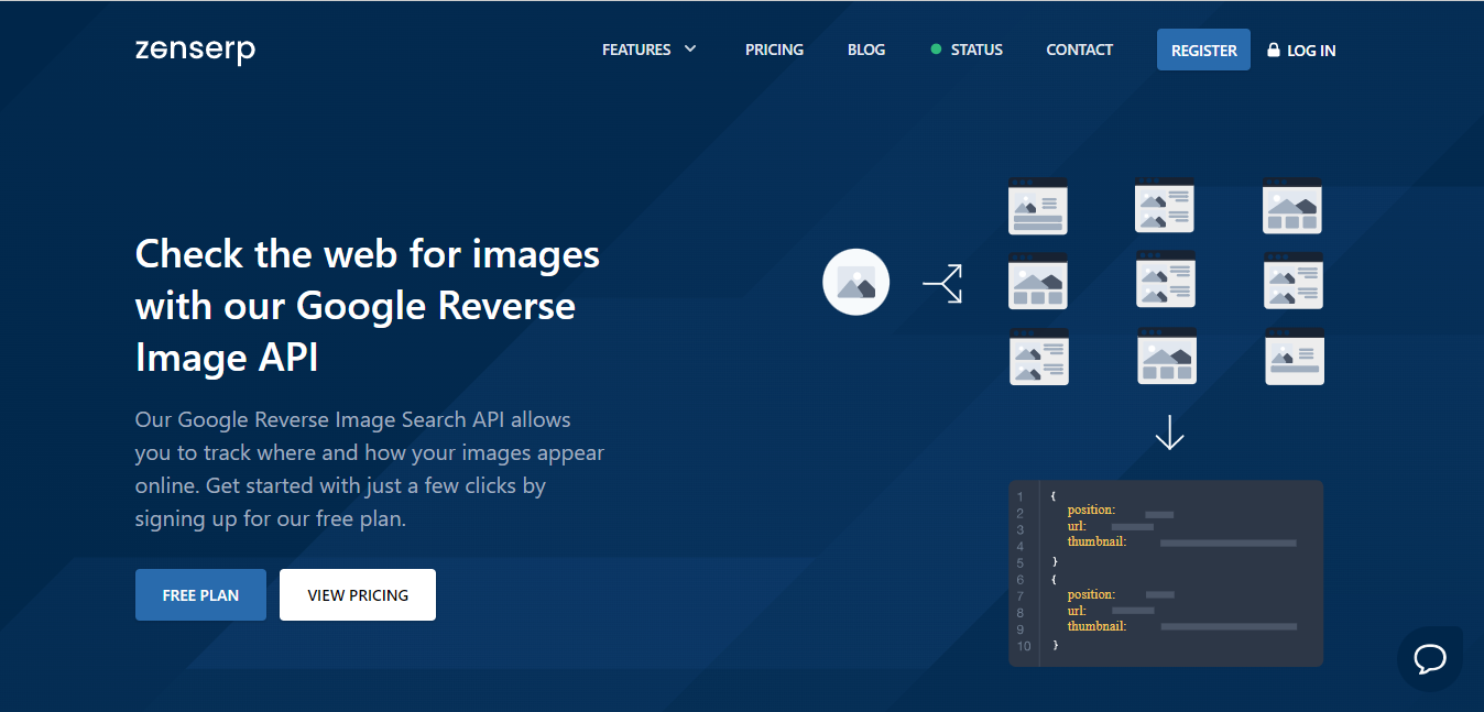 Google Reverse Image Search API