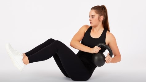 Kettlebell torso twist