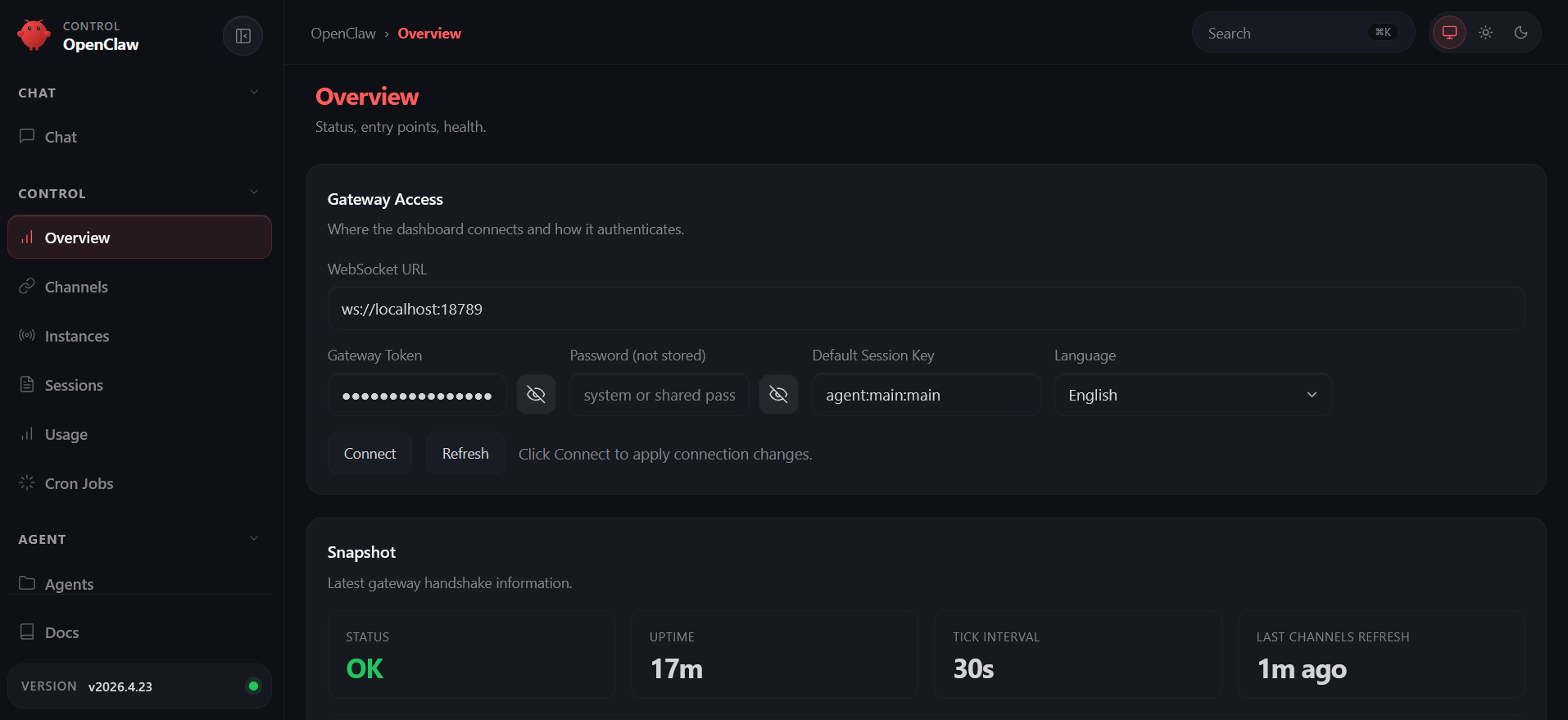 OpenClaw Dashboard