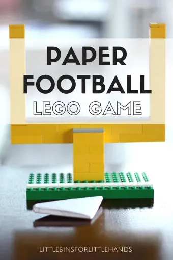 image of paper football lego game