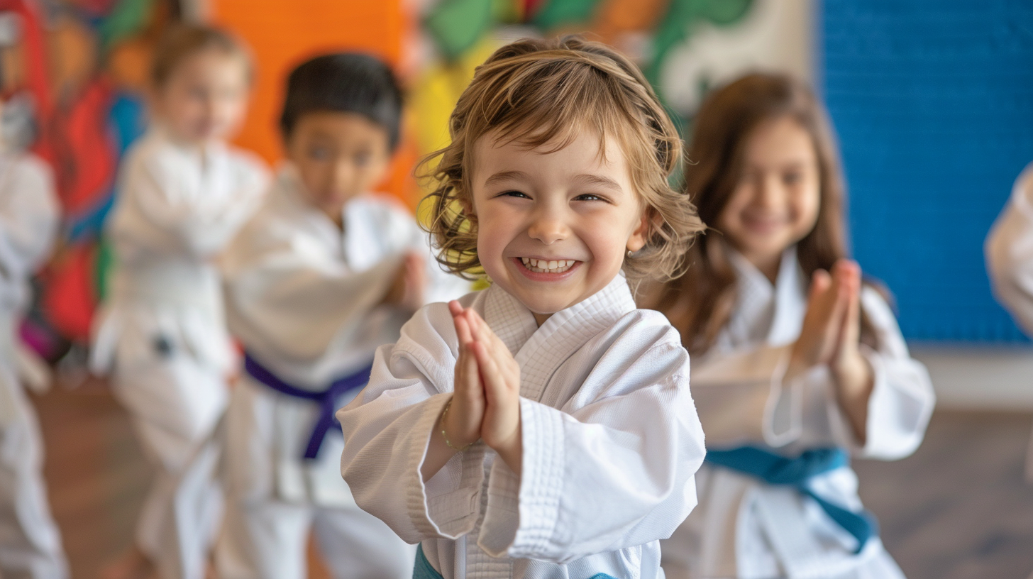 kicking in karate is just one example of what's involved in self defense training. other self defense strategies include committing new techniques to muscles memory, how to be aware of bad situations, how to escape holds and danger in their surroundings, and so much more.