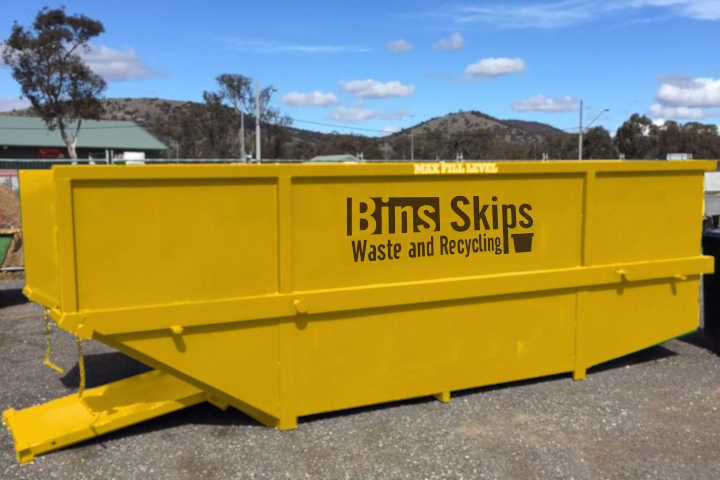 For customers cleaning out deceased estates larger nbins like an 8 cubic metre skip bin 