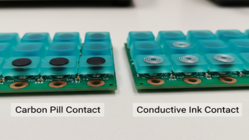 Keypad contact Methods