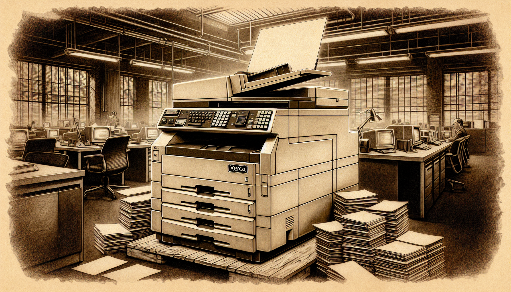 Rise of Xerox Machines