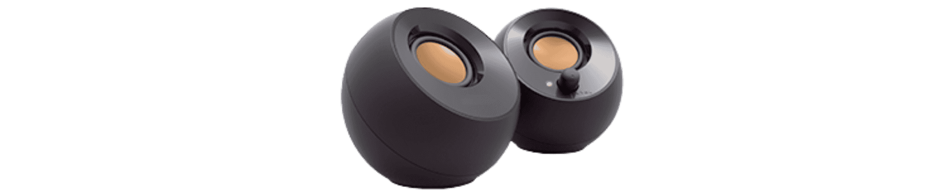 For those looking for compact and affordable options, Creative Pebble Pro speakers are a solid choice.