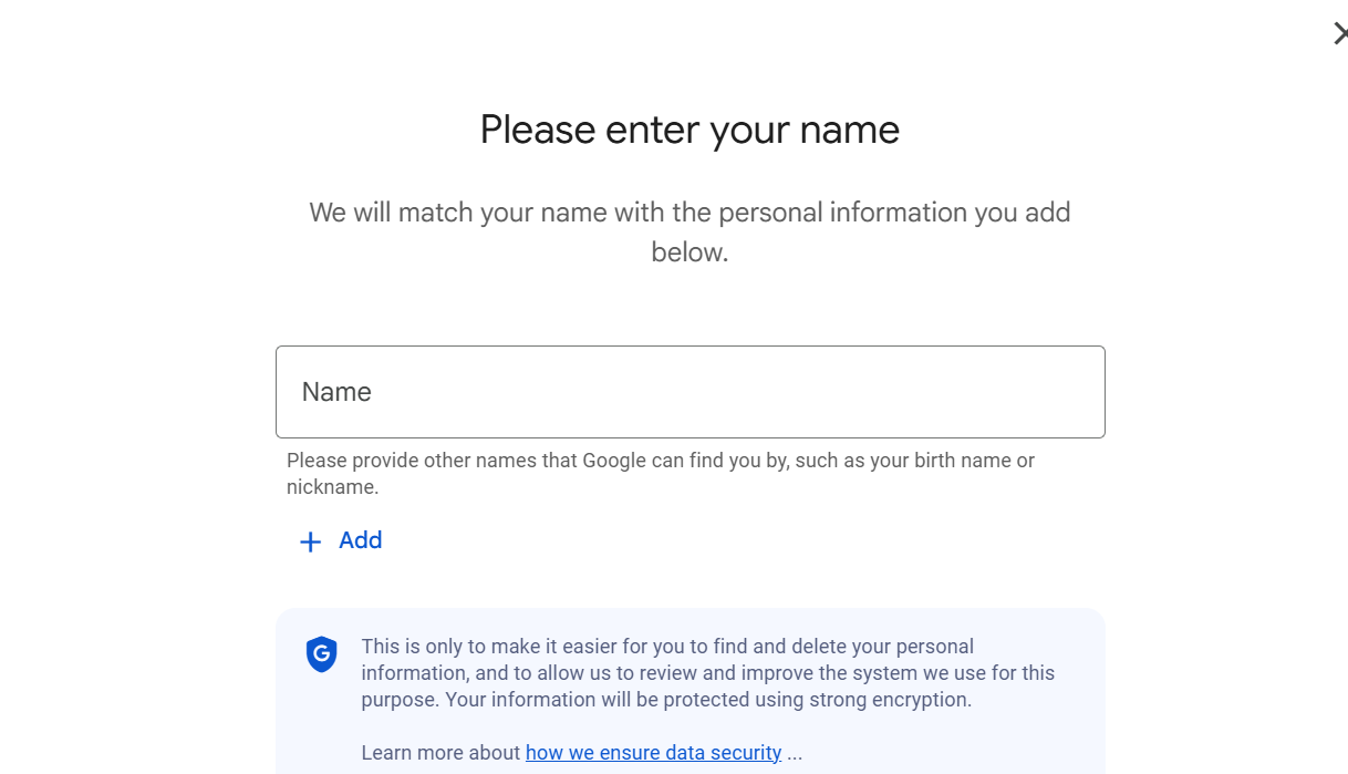 Results about you guide