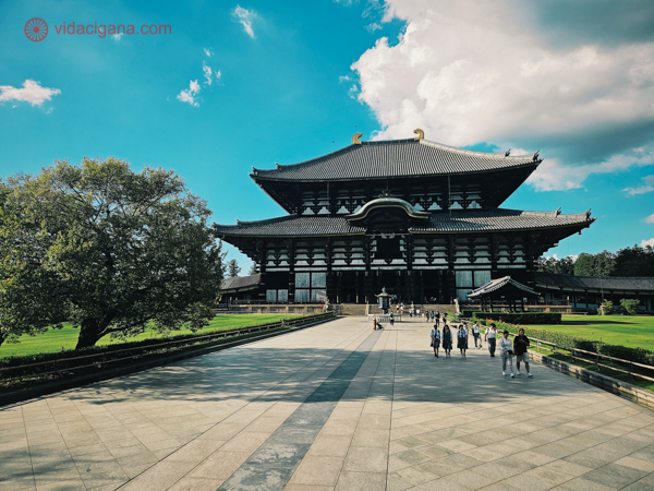 Fachada do Templo Todai-ji