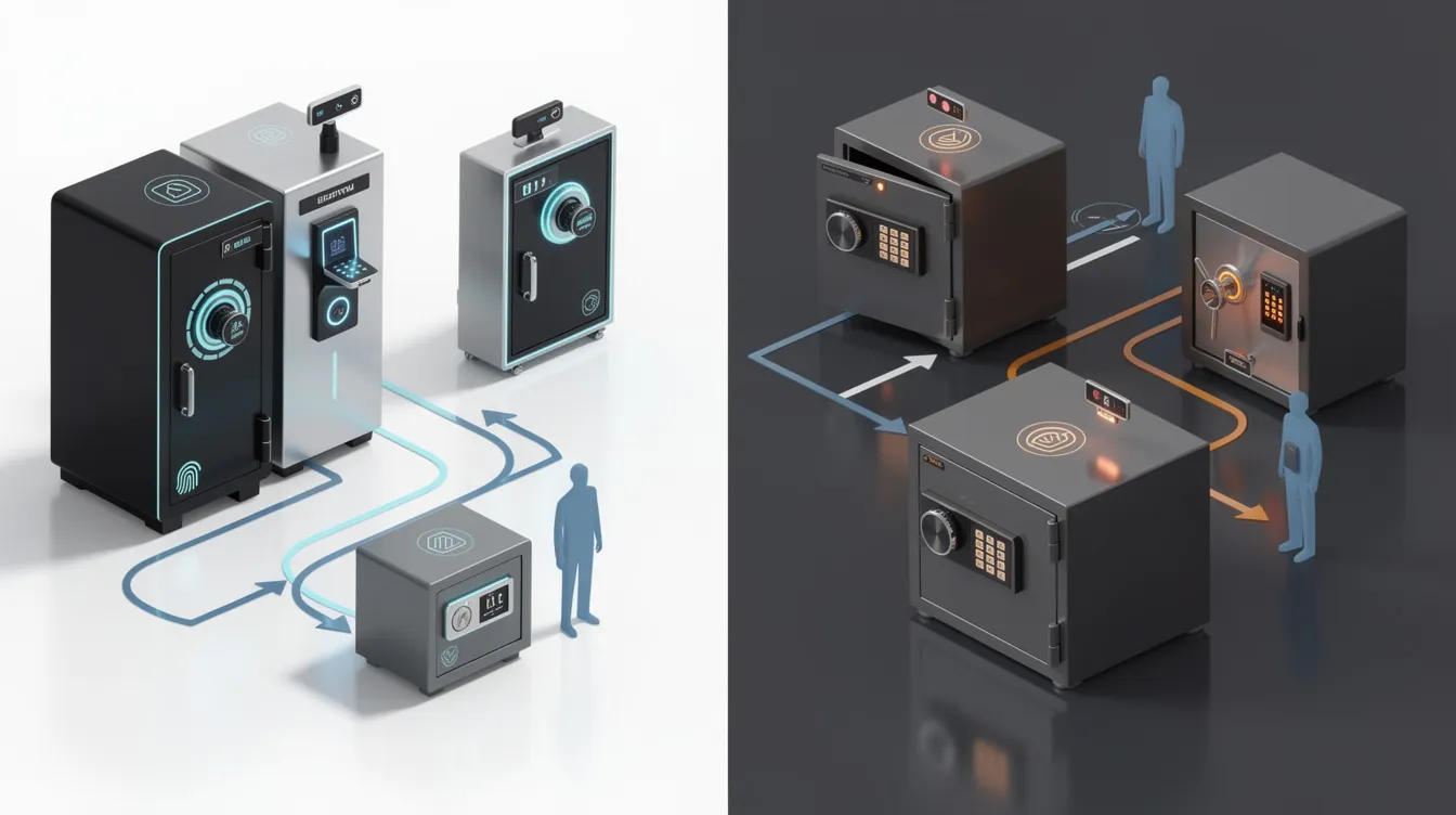 A guide to choosing the right safe based on user needs.