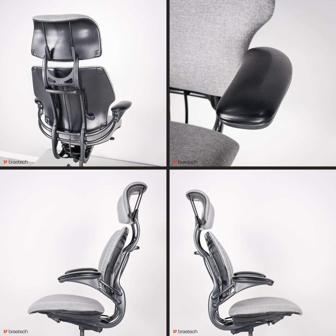 Fotel biurowy ergonomiczny - ranking Brastech 6 Ergonomiczny fotel biurowy Humanscale Freedom