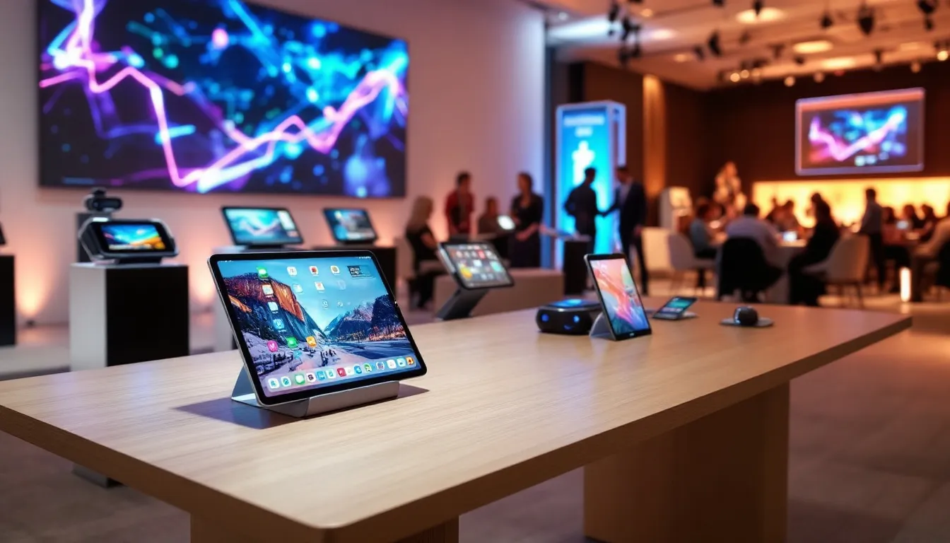 Technologische Vorteile und neueste Geräte für Veranstaltungen.