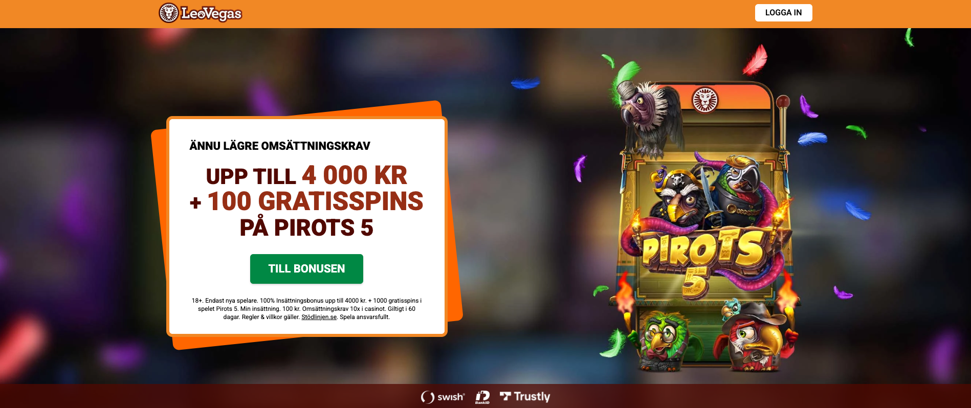 leovegas casino bonus