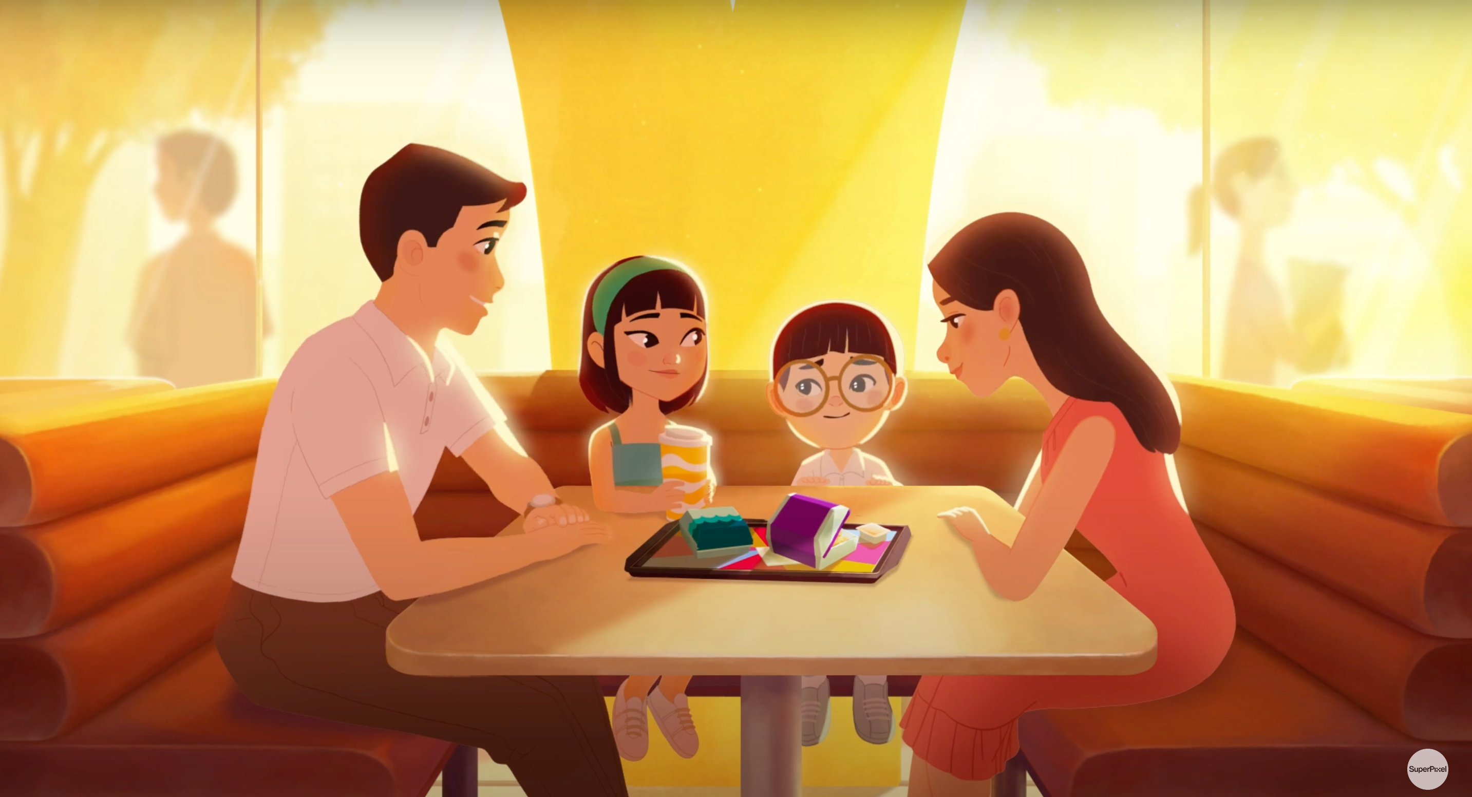 SuperPixel's McDonalds 2D Animated Marketing Video Example