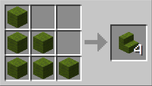 Crafting Wool Stairs Minecraft 26.3