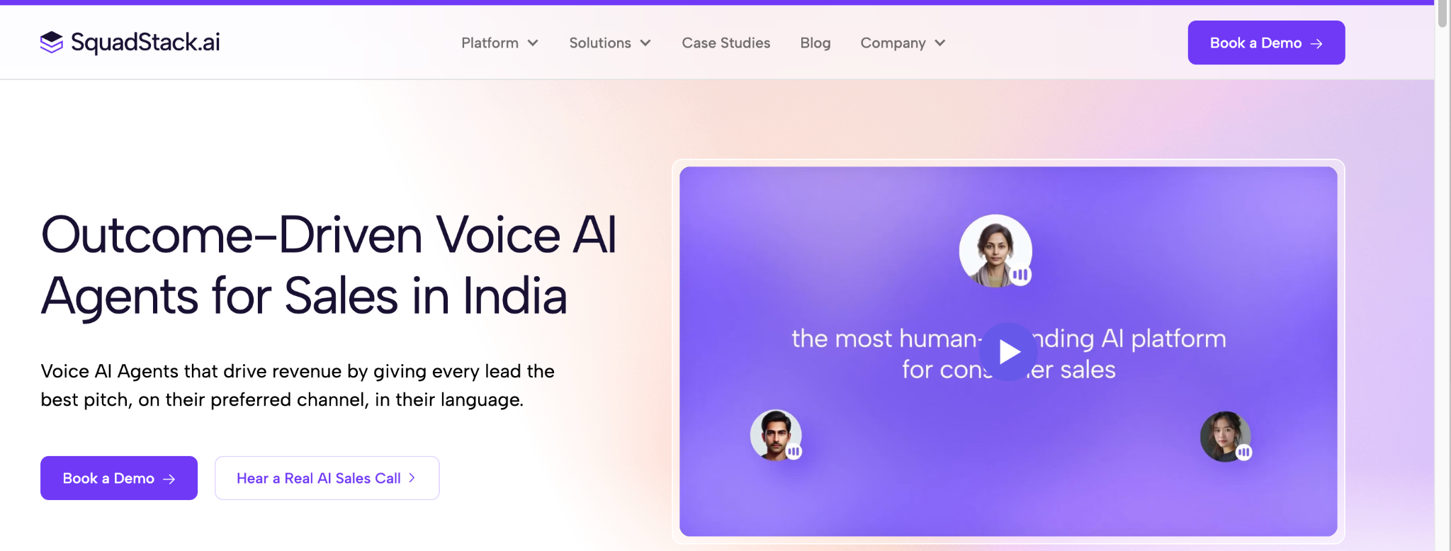 Squadstack ai sales agent 
