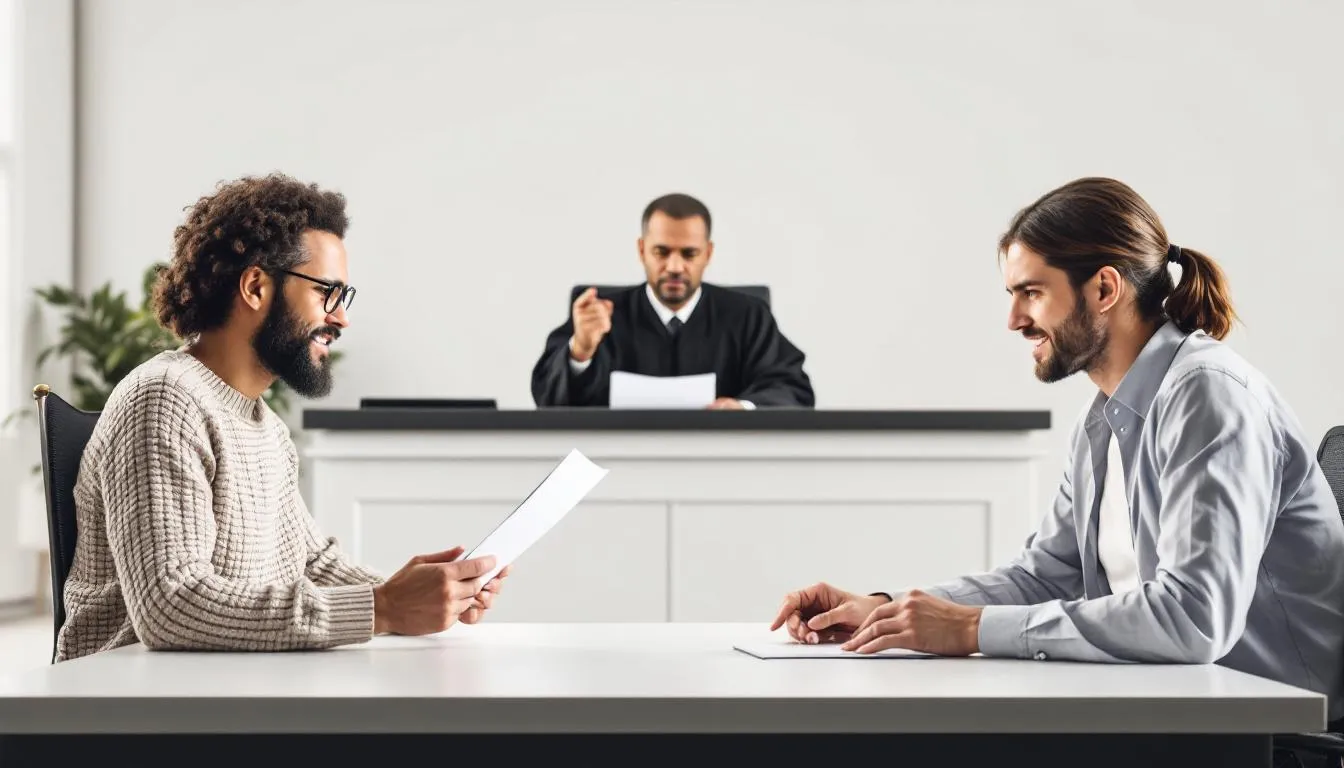 A visual representation of child support payments being enforced through court orders.