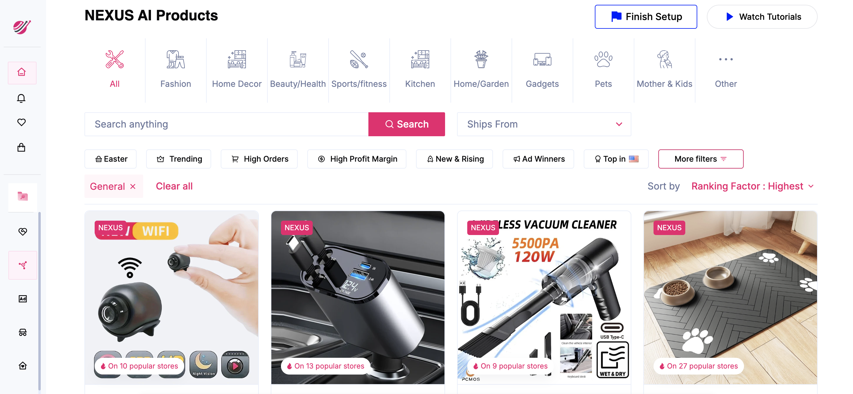Nexus AI Product Finder