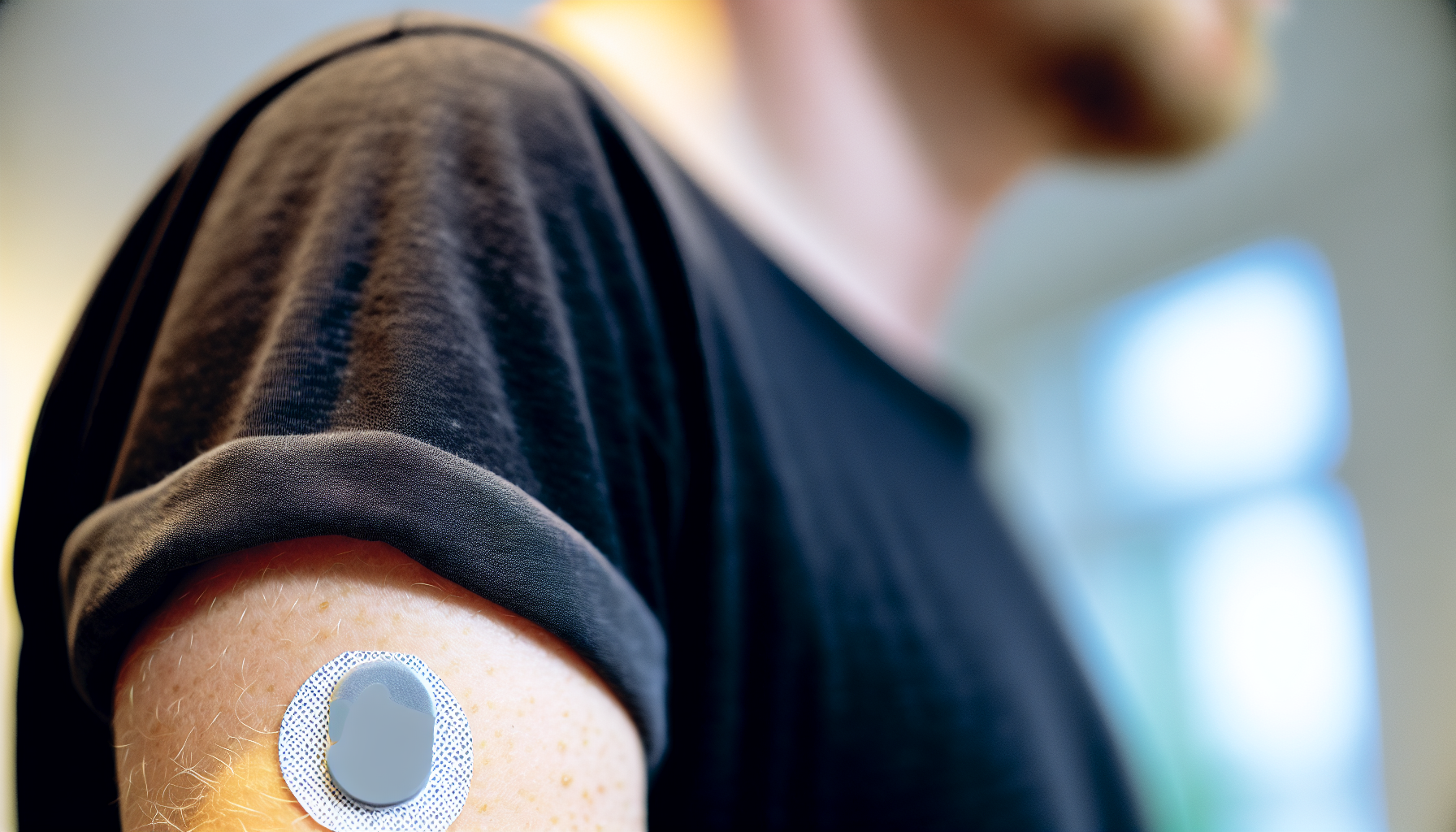 Skin irritation and sensor placement with a CGM device
