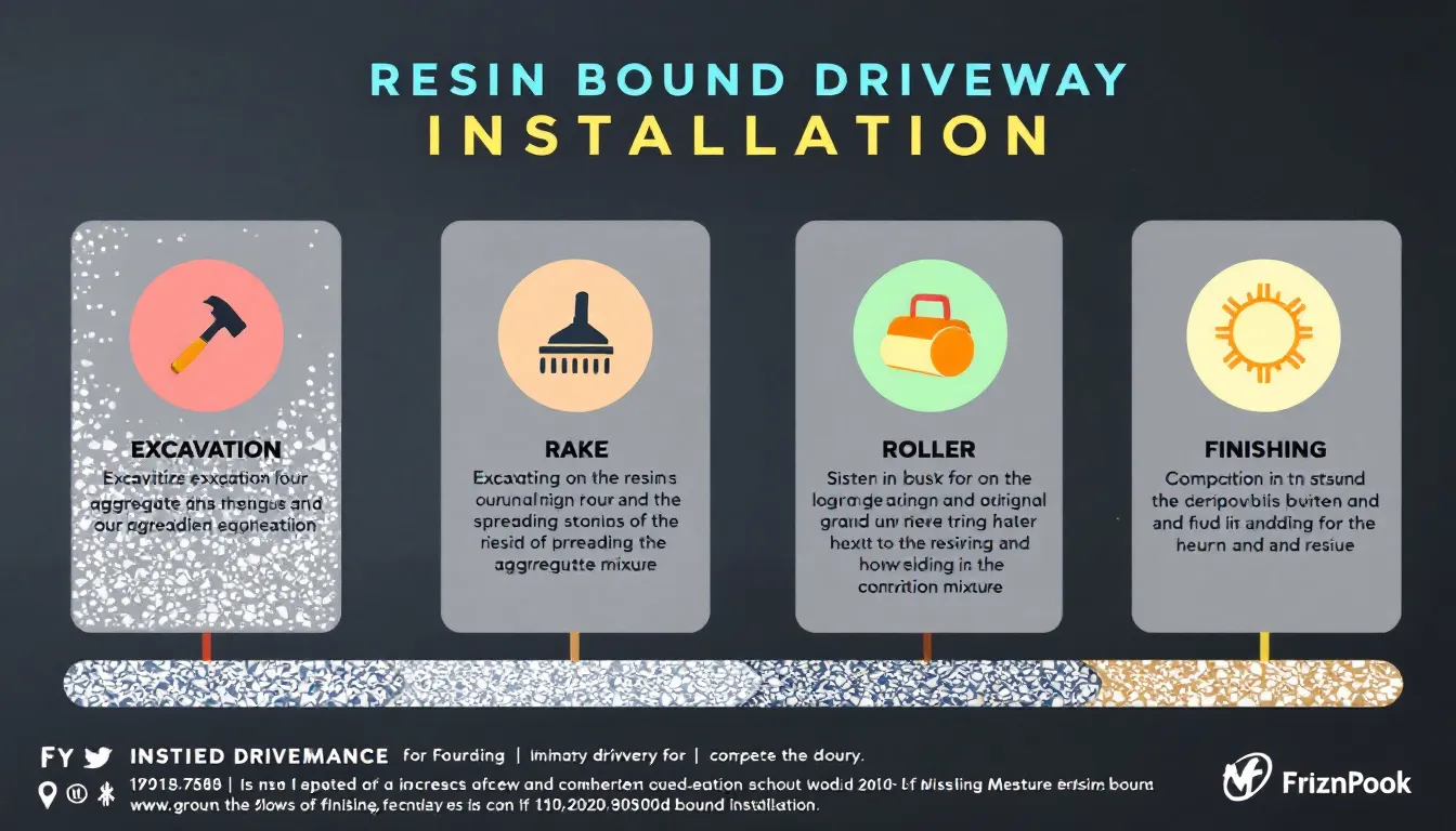 An overview of the installation process for resin bound driveways.
